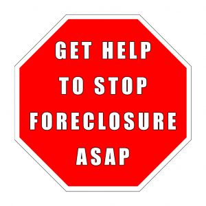 stop foreclosure on a home